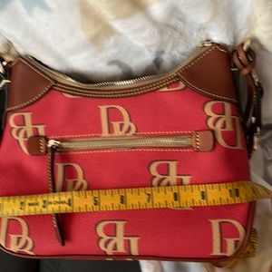 Dooney and Bourke small monogram hobo